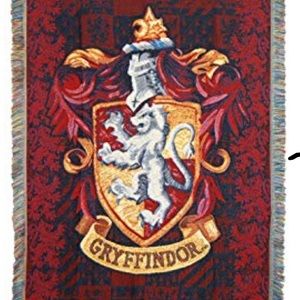 Harry Potter Gryffindor Woven Blanket